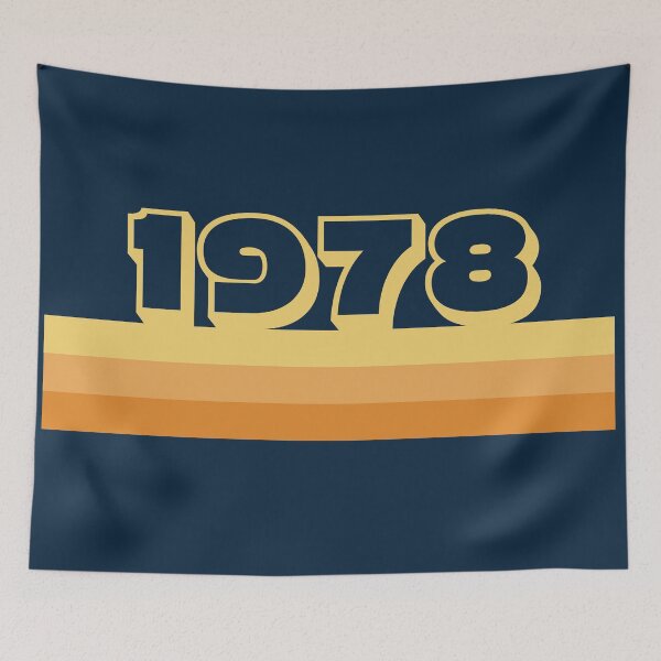 Artikelvorschau, Retro-Vibes: Sunset Stripes von 1978 entworfen und verkauft von wobblyfrogs.