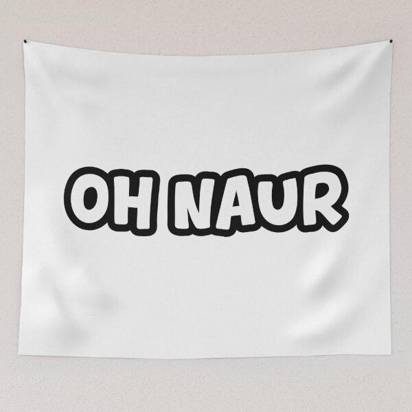 Item preview, Oh Naur, Outline designed and sold by Memes N Lore .