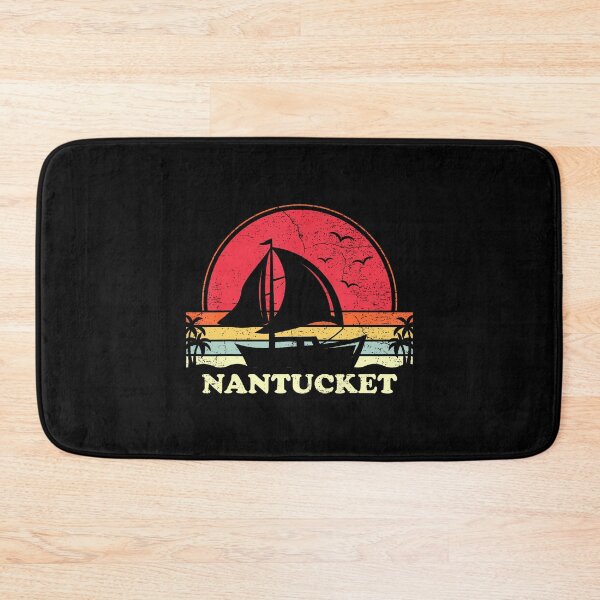 Item preview, Cool Sailboat Vintage Boat Sailor Ma Nantucket Sailing designed and sold by bambiai.