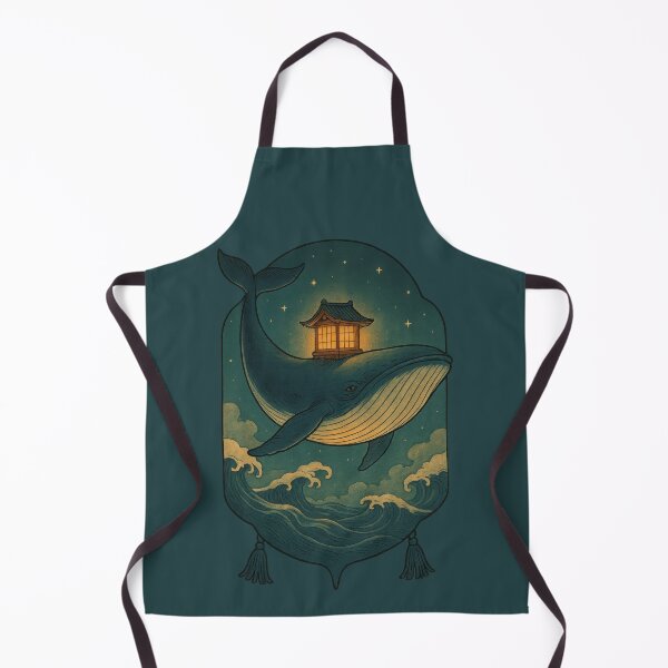 Item preview, Whale Lantern Drifting Through Night designed and sold by EdvvinStudios.