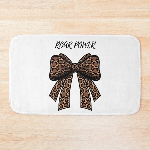 Item preview, Leopard Print Bow Typography Design designed and sold by Kari2023.