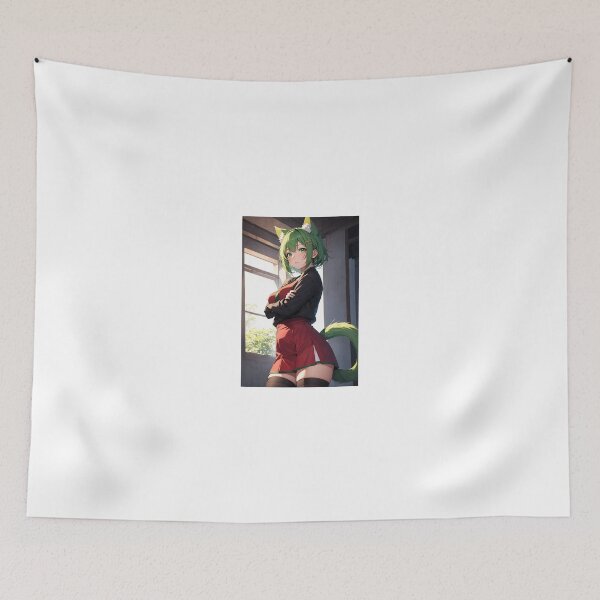 Item preview, Huohuo Honkai Star Rail - Shy Foxian Exorcist Anime Girl Aesthetic Art designed and sold by iloveanimechibi.
