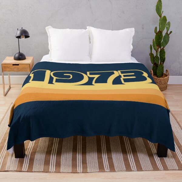 Item preview, Vibraciones retro: Rayas del atardecer de 1973 designed and sold by wobblyfrogs.
