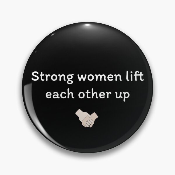 Item preview, Strong women support each other | Mutual support | Daily optimistic quote designed and sold by dfly-creations.