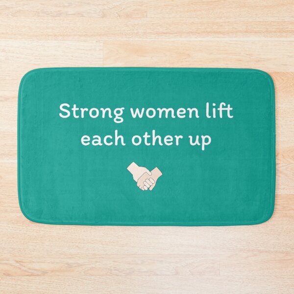 Item preview, Strong women support each other | Mutual support | Daily optimistic quote designed and sold by dfly-creations.