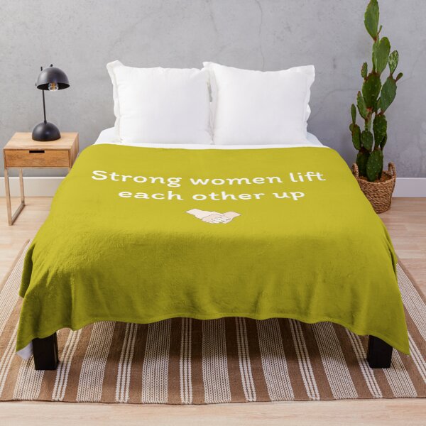 Item preview, Strong women support each other | Mutual support | Daily optimistic quote designed and sold by dfly-creations.
