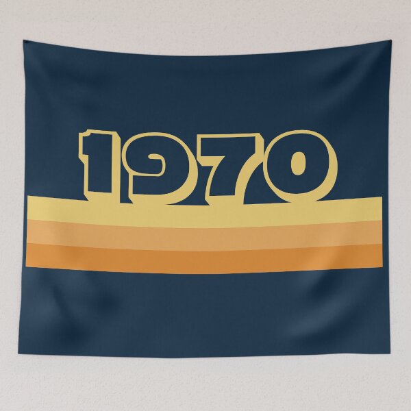 Item preview, Retro Vibes: 1970 Sunset Stripes designed and sold by wobblyfrogs.