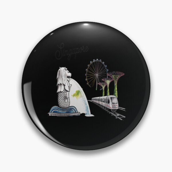 Item preview, Singapore Classic Everyday Travel designed and sold by Tatianamiobi.