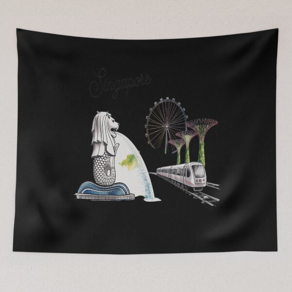 Item preview, Singapore Classic Everyday Travel designed and sold by Tatianamiobi.