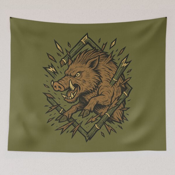 Item preview, Boar Rage Breaking Sacred Frame designed and sold by EdvvinStudios.