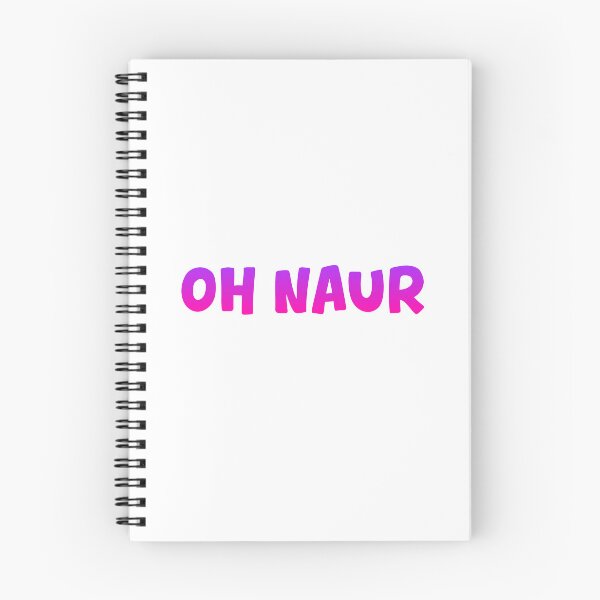 Item preview, Oh Naur, Pink designed and sold by Memes N Lore .
