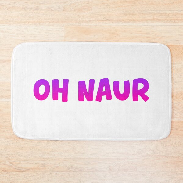 Item preview, Oh Naur, Pink designed and sold by Memes N Lore .