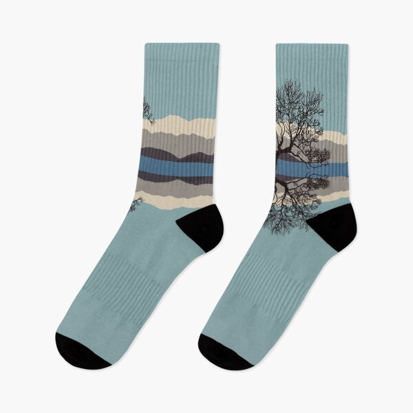 Item preview, Tree on the Lake - Wānaka New Zealand   designed and sold by BlackthornDsign.