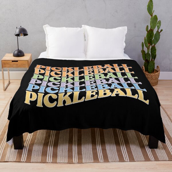 Item preview, Pickleball Typography Stack Pattern designed and sold by slimwrleg82.