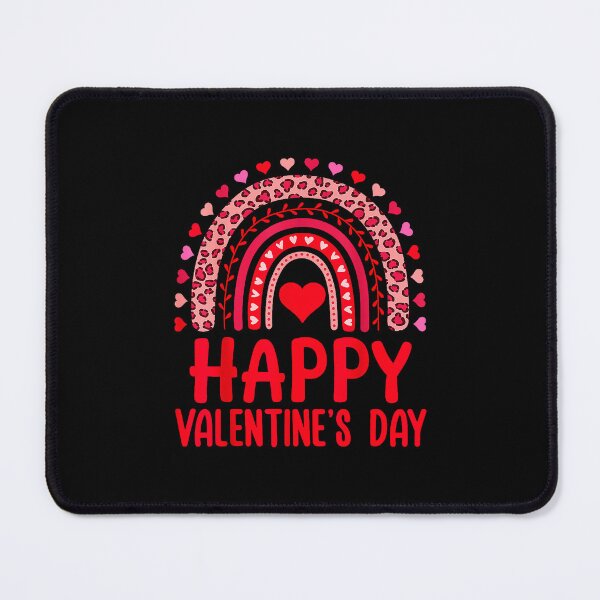Item preview, Happy Valentine's Day Heart Rainbow Love designed and sold by MerchDeviant.