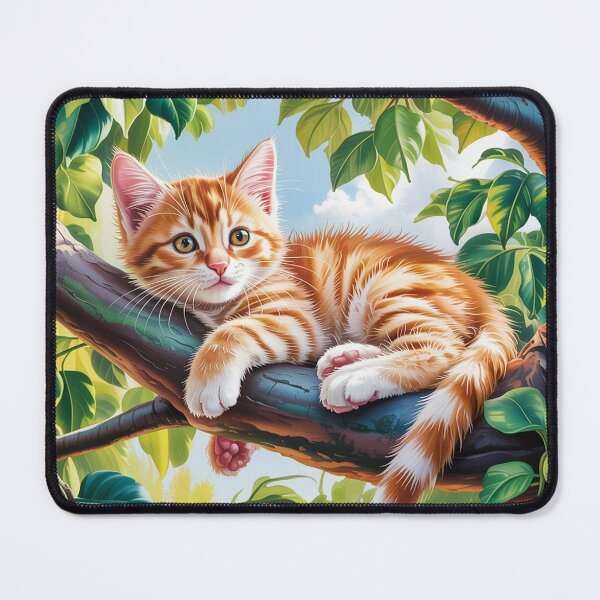 Item preview, А orange tabby kitten. designed and sold by Lilashakti ⭐️ ⭐️ ⭐️ ⭐️ ⭐️.