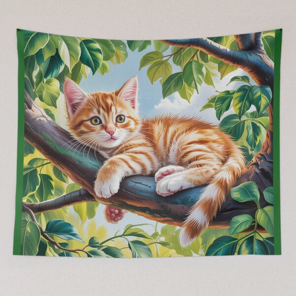 Item preview, А orange tabby kitten. designed and sold by Lilashakti ⭐️ ⭐️ ⭐️ ⭐️ ⭐️.