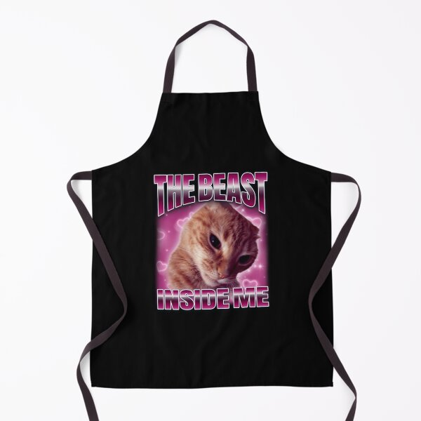 Item preview, Silly Cat Beast Inside Me Meme designed and sold by bngfx.
