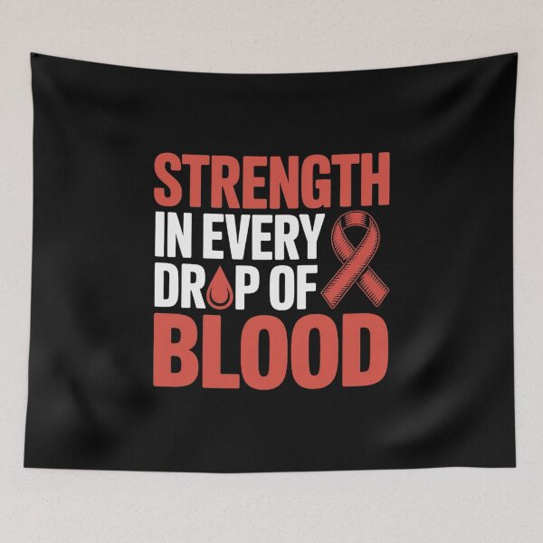 Item preview, Bleeding Disorders - Strength In Every Drop Of Blood designed and sold by Rrettgison.