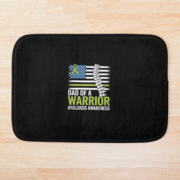 Item preview, Dad Of A Scoliosis Warrior Dad US Flag Scoliosis Dad designed and sold by Rrettgison.
