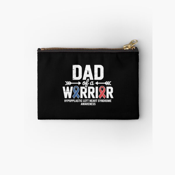Item preview, Dad Of A Warrior Red & Blue Ribbon HLHS Awareness designed and sold by Rrettgison.
