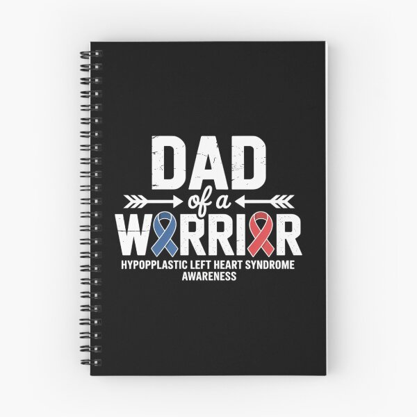 Item preview, Dad Of A Warrior Red & Blue Ribbon HLHS Awareness designed and sold by Rrettgison.