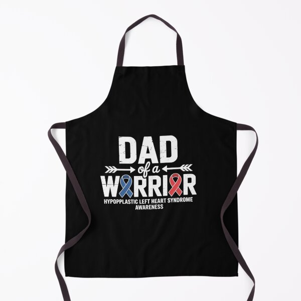 Item preview, Dad Of A Warrior Red & Blue Ribbon HLHS Awareness designed and sold by Rrettgison.
