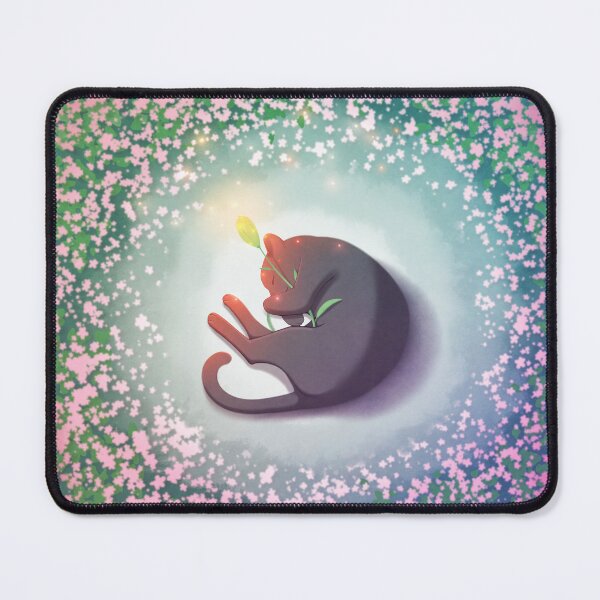 Item preview, A cat hugging a flower warmly designed and sold by jjaejji.