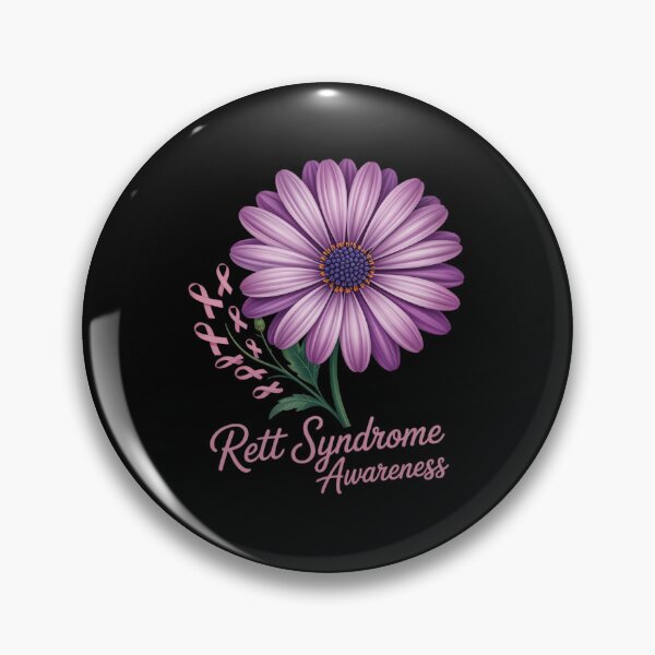 Item preview, Daisy Flower Rett Syndrome Awareness designed and sold by Rrettgison.