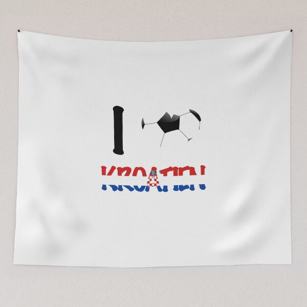 Item preview, I Love Croatia Design designed and sold by Bansheesw.