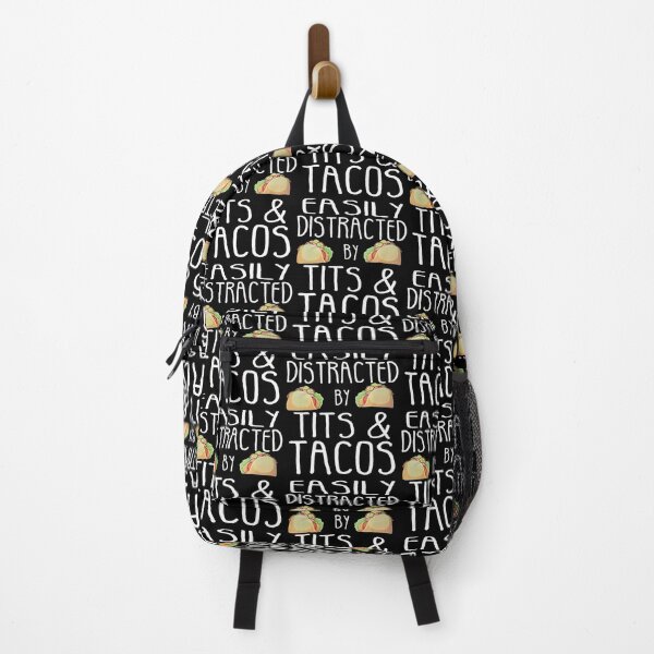 Item preview, Easily Distracted By Tits And Tacos designed and sold by HerbertKuhn112.