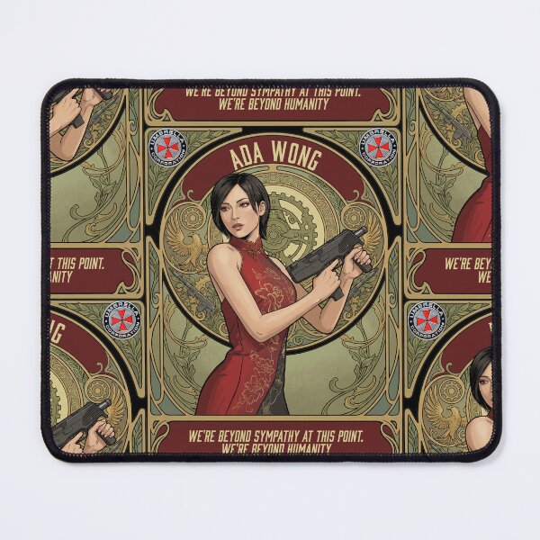 Item preview, Resident Evil Ada Wong Classic Retro Gaming Art designed and sold by Back2Collage.