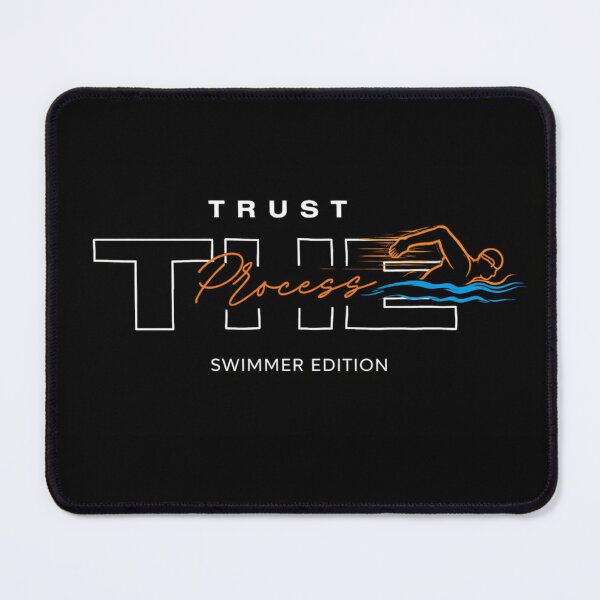 Item preview, Trust the Process Swimmer Edition Motivational T-Shirt | Swimming Training Mindset Apparel designed and sold by endurothreads.
