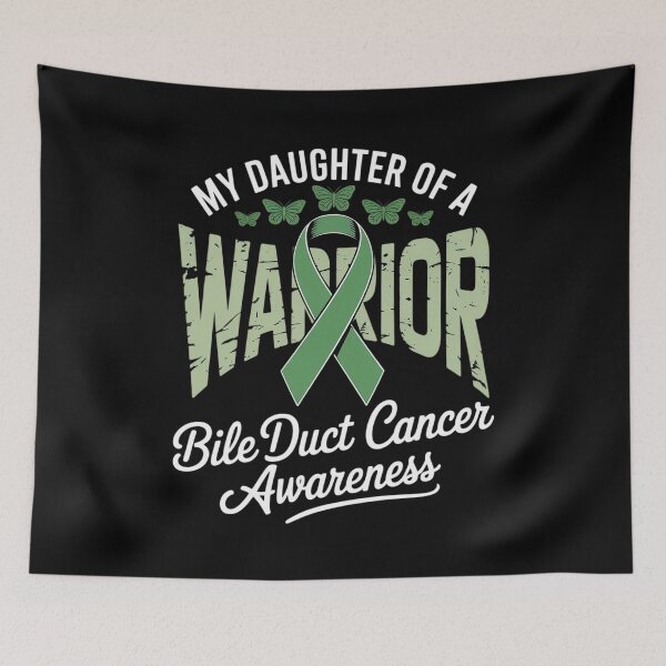 Item preview, Daughter Of A Warrior Bile Duct Cancer Awareness designed and sold by Rrettgison.