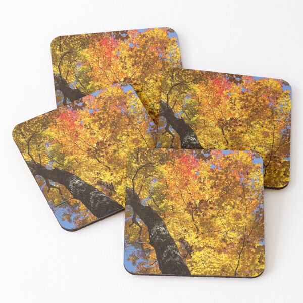 Item preview, Autumn Foliage Delight In Vivid Yellow, Red And Orange designed and sold by Georgia Mizuleva.