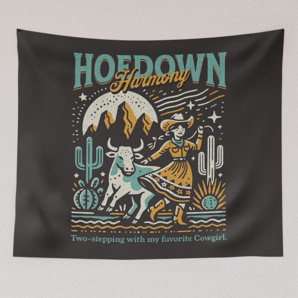 Item preview, Cowgirl Hoedown Harmony Dancing Under The Stars  designed and sold by scooterbaby.