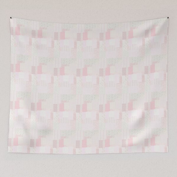 Item preview, pink shabby chic collage designed and sold by allyrosebubble.