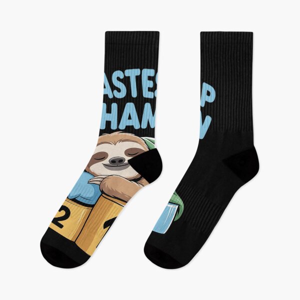 Item preview, Sleepy Sloth Fastest Nap Champion designed and sold by HORIZBoutique.