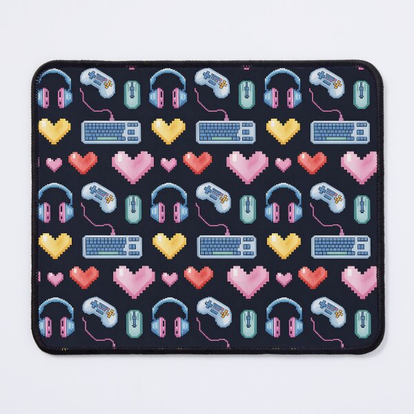 Item preview, Pixel Pulse – Gamer Gear & Heartbeats designed and sold by PatternFlux.