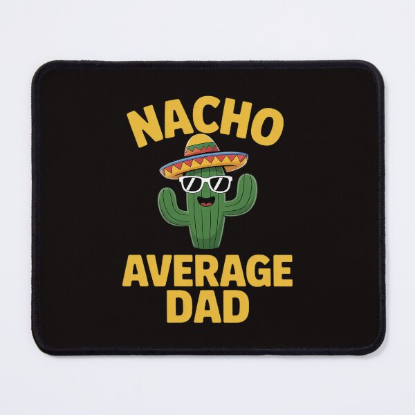 Item preview, Nacho Average Dad Funny Father Joke Vintage Cinco De Mayo designed and sold by cherylbartlett.