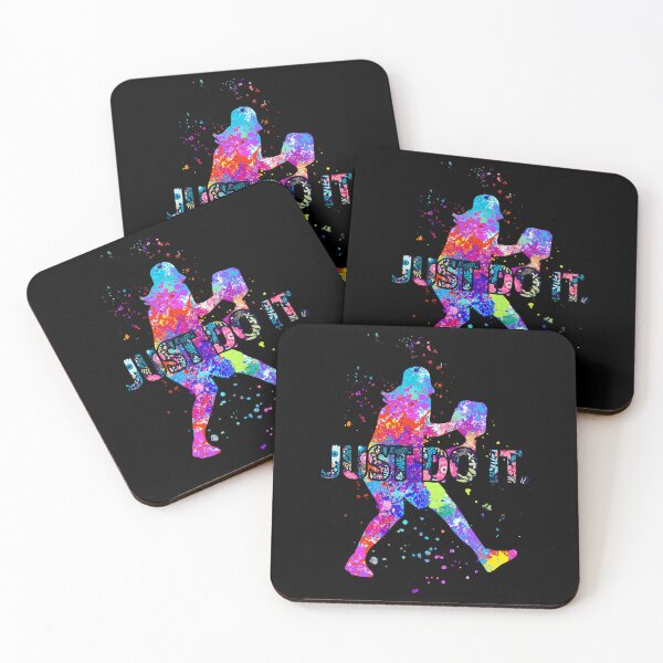 Item preview, Bright Watercolor Pickleball Player designed and sold by slimwrleg82.