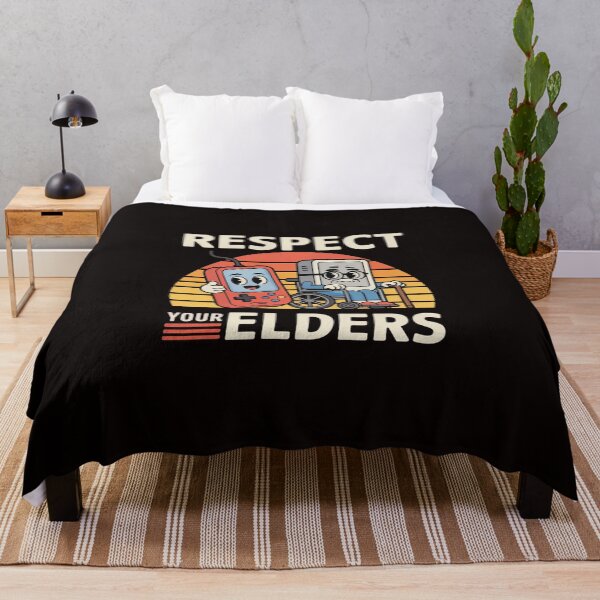 Item preview, Respect Your Elders Retro Gaming Funny Controller 80s designed and sold by cherylbartlett.