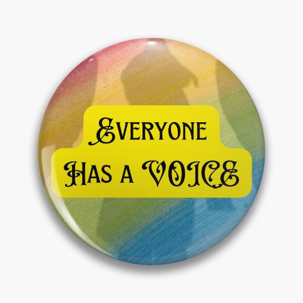 Item preview, Everyone Has A Voice designed and sold by lifeinspired4u.