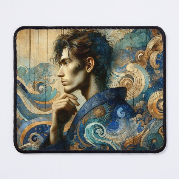 Item preview, Reverie in Blue and Gold designed and sold by StudioKansai.