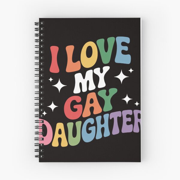 Item preview, I Love My Gay Daughter Proud Dad Mom Pride LGBTQ designed and sold by cherylbartlett.