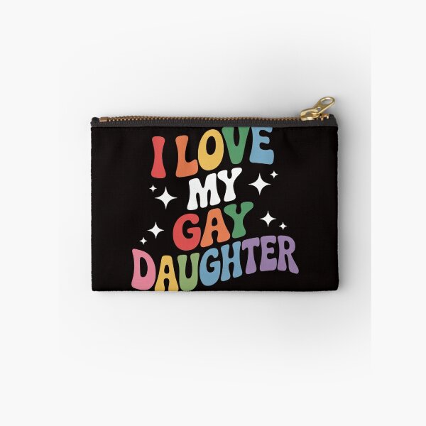 Item preview, I Love My Gay Daughter Proud Dad Mom Pride LGBTQ designed and sold by cherylbartlett.
