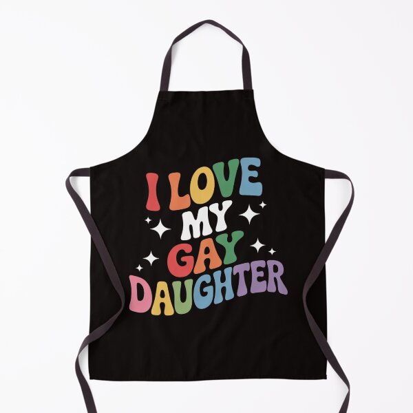 Item preview, I Love My Gay Daughter Proud Dad Mom Pride LGBTQ designed and sold by cherylbartlett.