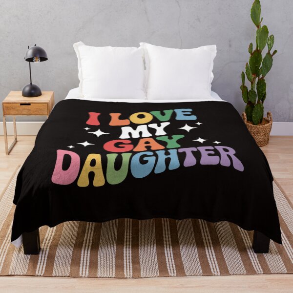 Item preview, I Love My Gay Daughter Proud Dad Mom Pride LGBTQ designed and sold by cherylbartlett.