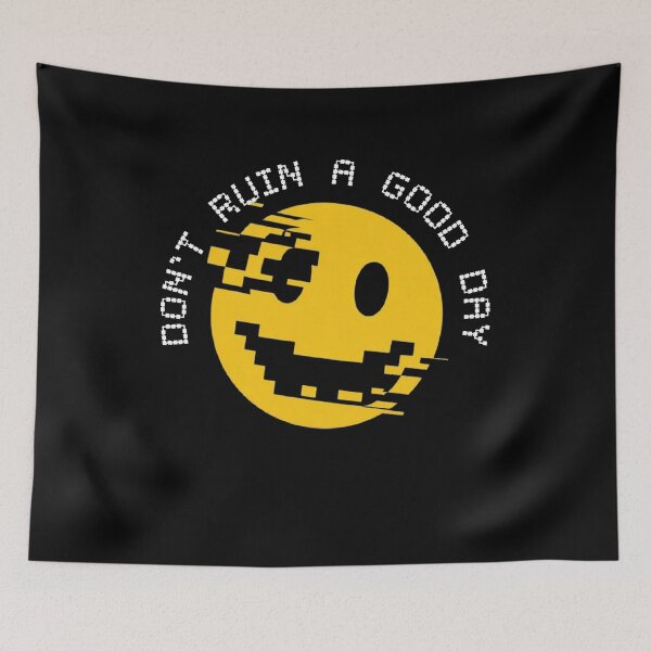 Item preview, Don't ruin a good day. Broken Smiley designed and sold by ALL ART .