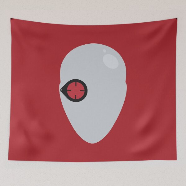 Item preview, Deadshot Helmet designed and sold by Minimalist Heroes.